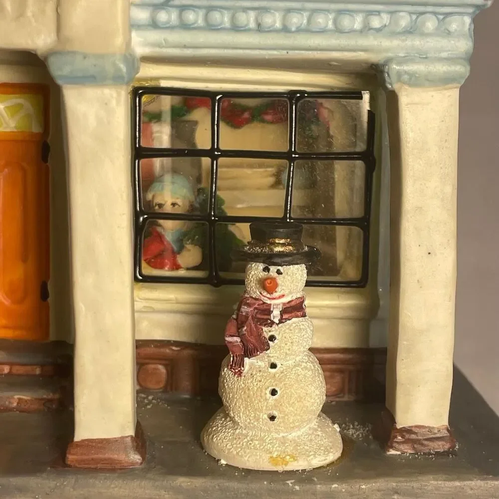 Vintage Eckerd Drug Store Christmas Village Pharmacy Building Rare 7.5